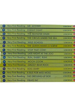 Usborne Very First Reading Set Of 15 Hardcovers Illustrated Children’s Books